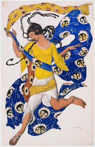 Der Schmetterling (Kostümentwurf für Anna Pavlova)