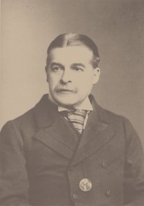 Porträt des Komponisten Sir Arthur Sullivan, 1842-1900, 1880er Jahre