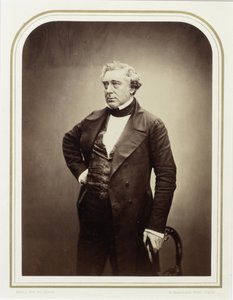 Porträt von Robert Stephenson 1803-1859, 1856 von London . Photo studio Maull and