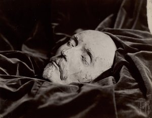 [Totenmaske von William Shakespeare], ca. 1865 (Albumin-Silberdruck)