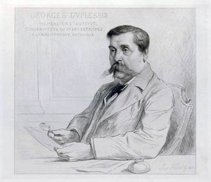 Georges Duplessis von Leopold Flameng