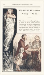 Wilhelmine, Whist, Wiskey, Willis, Seite 36 - Alphabet von Mademoiselle Lili, von L. Froelich und von einem Vater (Hetzel selbst). Bibliotheque & Magasin d