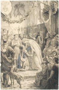 Die Wahl des Bräutigams von Lorenz Frølich