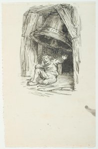 Entwurf für Klokkedybet von Lorenz Frølich