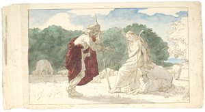 Othar und Gyrithe von Lorenz Frølich