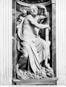 Der Prophet Elija in der Chigi-Kapelle