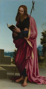 Der heilige Philippus der Apostel Hochaltar, Oratorium von S. Pietro in Vincoli, 1505 von Lorenzo Costa