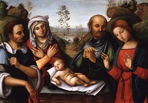 Die Anbetung des Jesuskindes