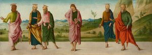 Das Wunder des Katafalks (Panel C), ca. 1500-1506