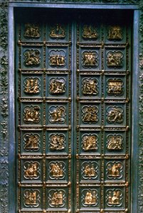 Die Nordtüren des Baptisteriums von San Giovanni, 1403-1424