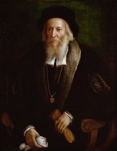 Porträt eines Gentlemans, angeblich Sebastian Cabot (ca. 1475-1557)
