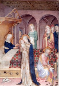 Die Geburt des Heiligen Johannes des Täufers (Fresko)