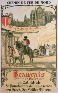 Beauvais - Die Stadt des Mittelalters von Louis Antoine Manceaux