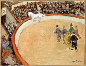 Der Zirkus Médrano, Boulevard Rochechouard von Louis Abel Truchet