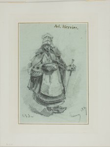 Bäuerin von Louis Adolphe Hervier