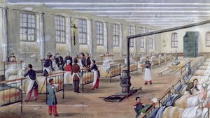 Militärkrankenhaus Val-de-Grâce in Paris, 1854 von Louis Amable Crapelet