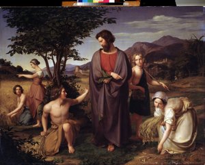 Ruth arbeitet auf dem Feld von Boaz