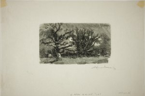 Im Schlafsaal von Lantara von Louis Auguste Lepère