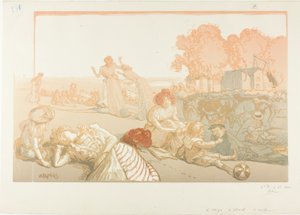 Moderne Bukolik von Louis Auguste Lepère
