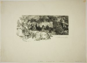 Kantine von Mutter Pichard, in der Nähe von Gorge aux Loups