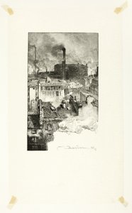 Quartier des Gobelins, Tafel 20 aus Le Long de la Seine et des Boulevards