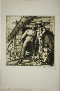 Der Geflügelhändler von Louis Auguste Lepère