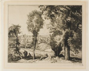 Nach Gentilly von Louis Auguste Lepère