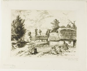 Zwei Hütten