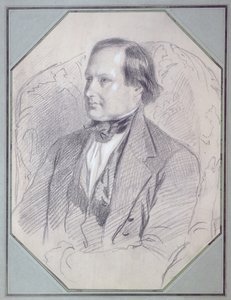 Victor Hugo (1802-85), 1843 von Louis Boulanger