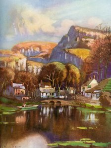 Cheddar-Schlucht, Somerset, 1924-1926
