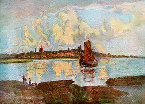 Maldon, von Heybridge, Essex, 1924-1926 von Louis Burleigh Bruhl