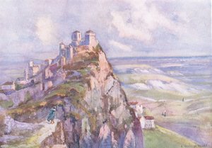 San Marino, aus Hutchinsons Picturesque Europe, veröffentlicht von Hutchinson & Son, ca. 1930