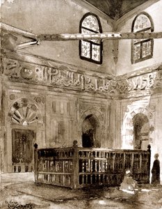 Grab in einer Moschee, Kairo, Ägypten, 1928