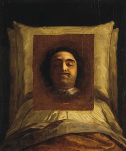 Peter I. auf seinem Sterbebett