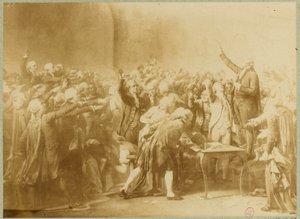 Der Ballhausschwur, 20. Juni 1789 von Louis Charles Auguste (after) Couder