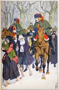Verhaftung von Protestanten