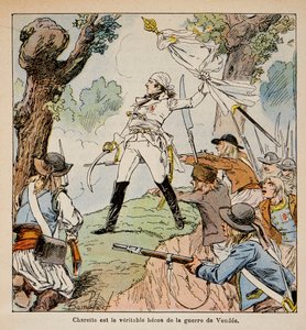 Chef Vendeen Charrette und seine Anhänger, aus dem Buch „The Memorial of Saint Helene“ von Graf Emmanuel de Las Cases