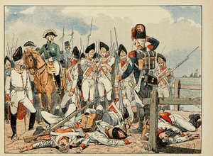 Illustration aus dem Buch „The Heros of the Siecle“, anekdotische Erzählungen von Dick de Lonlay und illustriert von Louis Bombled