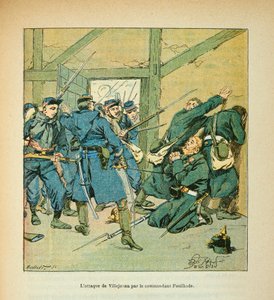 Die Armee der Loire von Eugene Sergent, genannt Grenest, illustriert von Louis Bombled (Französisch-Deutscher Krieg; Feldzug von 1870-1871): am 9. Dezember