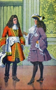 Ludwig XIV. und der Marschall de Villars von Louis Charles Bombled