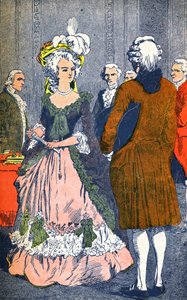 Marie Antoinette und Augeard