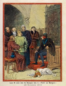 Die großen Tage des Hôtel de Ville de Paris von A. Mercier, illustriert von Louis Bombled (1862-1927): Am 26. November von Louis Charles Bombled