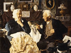Tee und Gespräch von Louis Charles Moeller