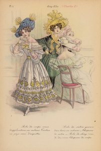 Französische Mode: 1829-1830, Charles X von Louis Colas