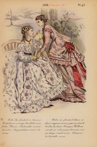 Französische Mode: 1868, Napoleon III von Louis Colas