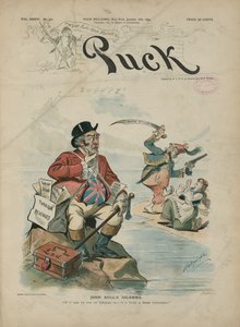 John Bulls Dilemma, Puck Magazine