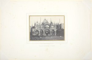 Eglise de St. Marc in Venedig von Louis Désiré Blanquart Evrard