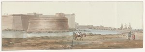Ansicht von Gallipoli (Voyage en Italie, en Sicile et à Malte - 1778)