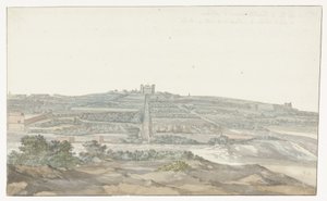 Ansicht des Vedala-Palastes des Großmeisters, gelegen im Boschetto auf Malta