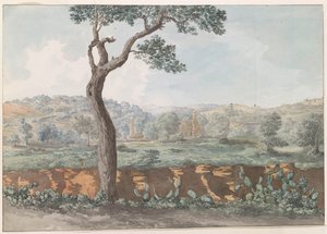 Ruine des Castor-und-Pollux-Tempels innerhalb der Mauern des alten Agrigentum